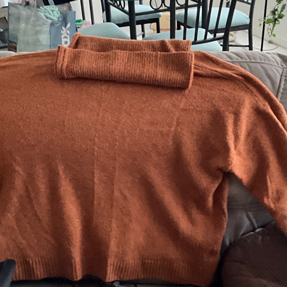 Rust Orange Sweater NWOT